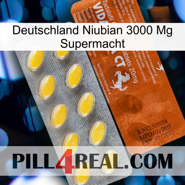 Germany Niubian 3000 Mg Superpower 42